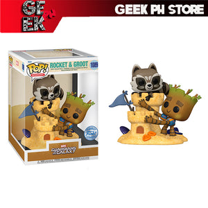 Funko Pop Moment ROCKET & GROOT (BEACH DAY) - GURDIANS OF THE GALAXY sold by Geek PH Store
