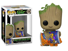 Load image into Gallery viewer, Funko POP Marvel : I am Groot - Groot w/ Cheese Puffs sold by Geek PH store