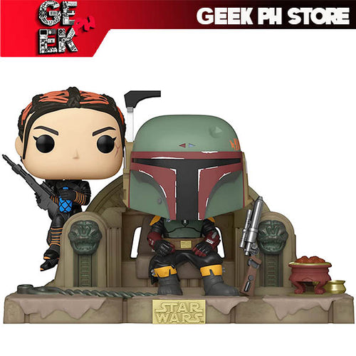 Funko Pop Star Wars: The Mandalorian Boba Fett and Fennec Shand Pop! Moment sold by Geek PH Store
