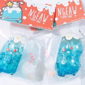 Unbox Industries Ngaew Ngaew Blue Cream Soda (Thailand Toy Expo 2019)