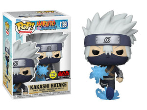 Funko Pop Animation Naruto: Shippuden Young Kakashi Hatake with Chidori Glow-in-the-Dark AAA Anime Exclusive sold by Geek PH Store