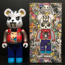 Load image into Gallery viewer, Medicom Bearbrick Tokidoki Electric Tiger 400% Action City Exclusive