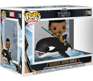 Funko Pop Ride Marvel Black Panther: Wakanda Forever - Namor with Orca sold by Geek PH Store