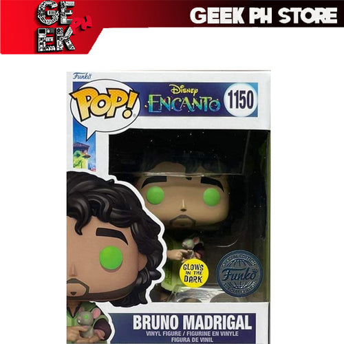 Funko POP Disney: Encanto- Bruno Glow in the Dark Special Edition Exclusive sold by Geek PH store