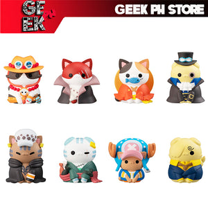 One Piece Mega Cat Project NyanPieceNyan! Vol.1 "I'm Gonna be King of Paw-rates!!" Box of 8 Figures