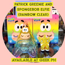 Load image into Gallery viewer, Unbox Industries Spongebob Greenie and Elfie set ( Rainbow Clear Version)