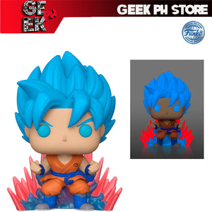 Funko Pop! Animation Dragon Ball Super SSGSS Goku (Kaio-Ken Times Twenty) Glow in the Dark Special Edition Exclusive sold by Geek PH Store