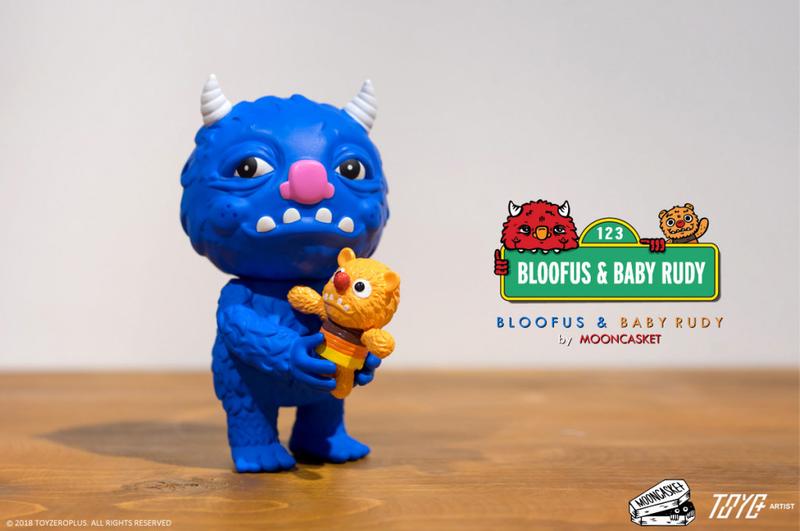 Toyzero Plus BLUE BLOOFUS & BABY RUDY by MoonCasket