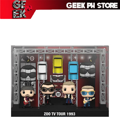 Funko Pop! Moment Deluxe: U2’s Zoo TV Tour (1993) Vinyl Figures Sold  by Geek PH Store