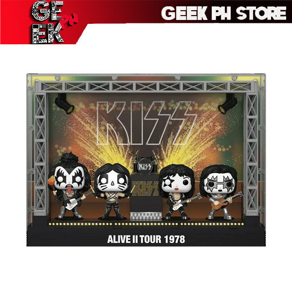 Funko Pop! Moment Deluxe: Kiss’ Alive II Tour in 1978 Vinyl Figures Sold  by Geek PH Store