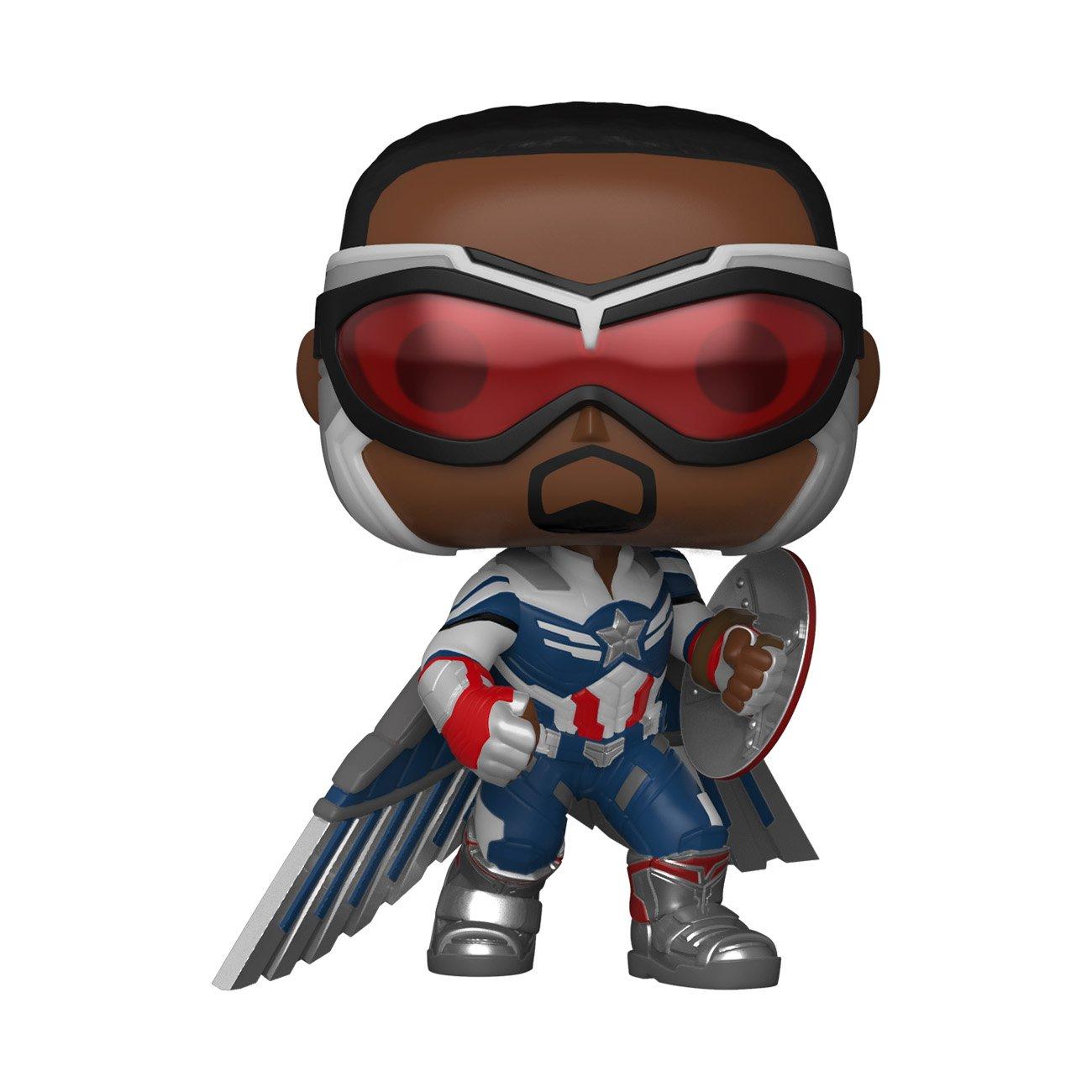 Funko POP! Marvel: The Falcon and the Winter Soldier Captain America Action  Pose sold by Geek PH