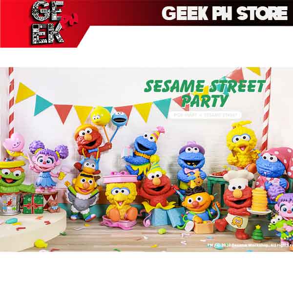 Pop Mart Sesame Street - Street Party Random Single Blind Box / Case of 12 sold by Geek PH Store