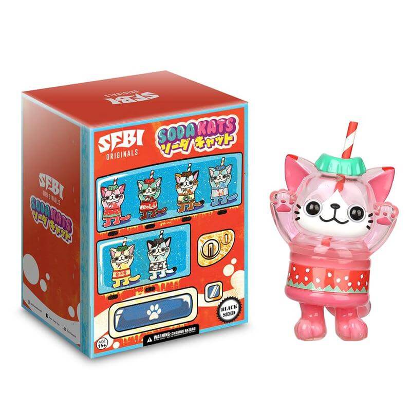SFBI Originals - SODA KATS by Black Seed Toys Random Single Blind Box