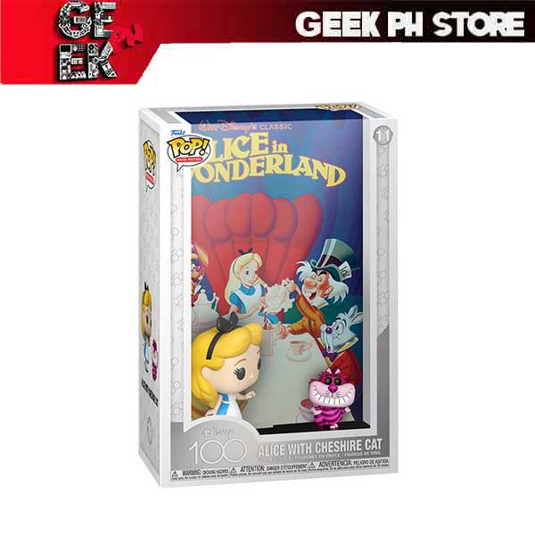 Funko Disney 100 Alice in Wonderland Alice with Cheshire Cat Pop! Movie Poster with Case #11 sold by Geek PH
