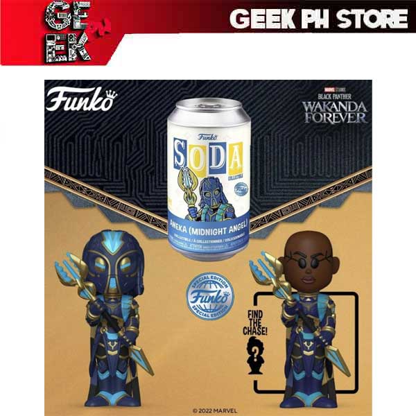 Funko Vinyl SODA: Black Panther Wakanda Forever - Aneka (Midnight Angel) w/CH (FSE) CASE OF 6  sold by Geek PH Store
