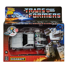Load image into Gallery viewer, Hasbro Transformers Generations - Transformers Collaborative: Back to the Future Mash-Up  Gigawatt