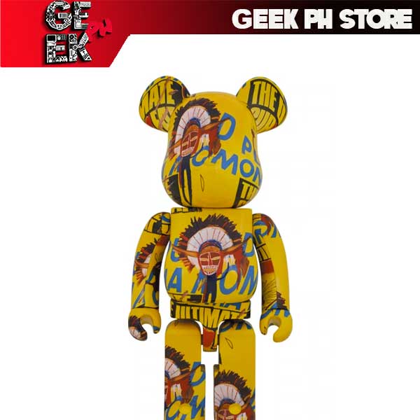 Medicom BE@RBRICK Andy Warhol × JEAN-MICHEL BASQUIAT #3 1000% sold by Geek PH Store