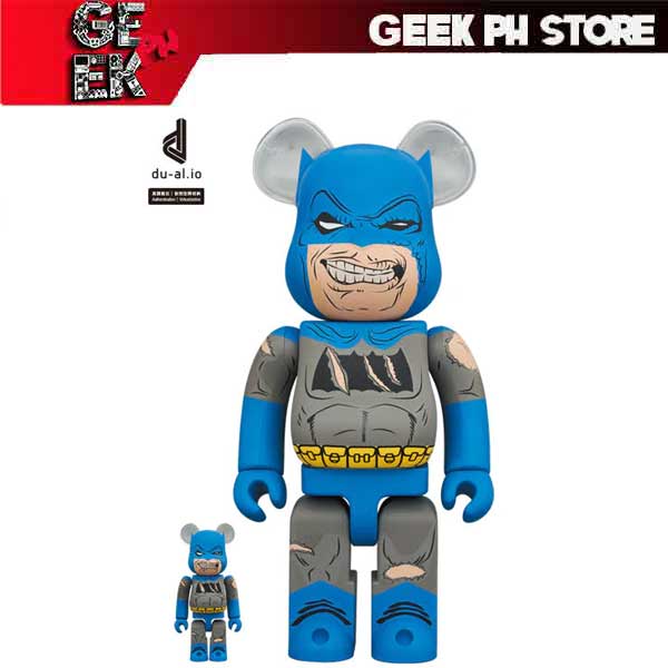 Medicom BE@RBRICK BATMAN (The Dark Knight Returns : The Dark Knight Triumphant) 100% & 400% sold by Geek PH Store