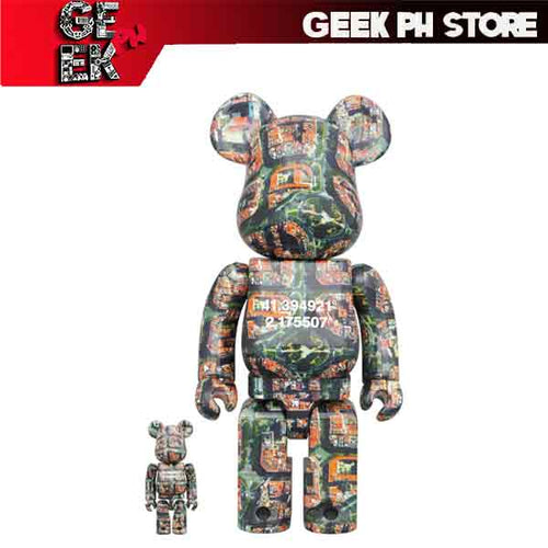 Medicom BE@RBRICK Benjamin Grant「OVERVIEW」BARCELONA 100% & 400%) sold by Geek PH Store