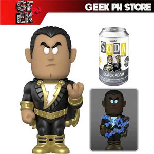 Funko VINYL SODA: DC- BLACK  ADAM IE  sold by Geek PH Store