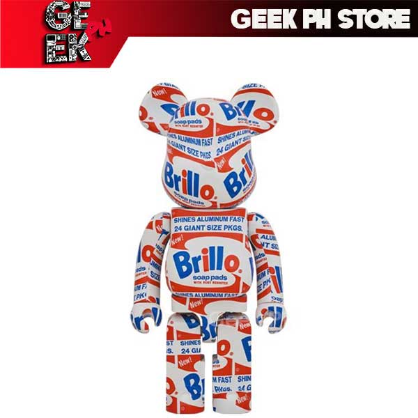 Be@rbrick Andy Warhol Brillo 1000% Bearbrick