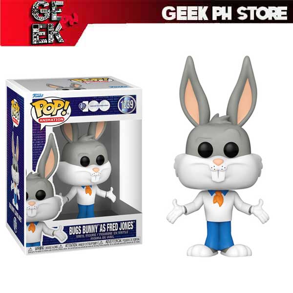 Funko Pop! Animation: Warner Bros. 100th Anniversary Looney Tunes x Scooby-Doo - Bugs Bunny as Fred Jones sold by Geek PH Store