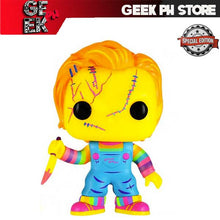 Load image into Gallery viewer, Funko POP Movies: Bride of Chucky - Chucky Blacklight Glow in the Dark Special Edition Exclusive sold by Geek PH Store