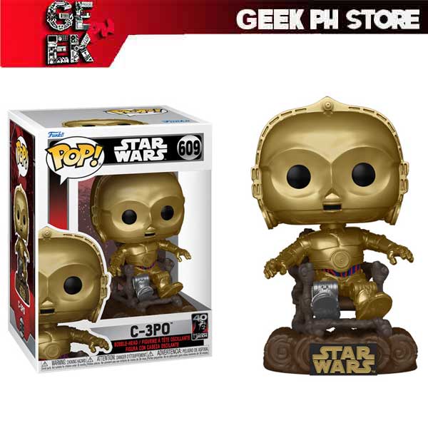 Funko Pop Star Wars: Return of the Jedi 40th Anniversary C-3P0 in Chair sold by Geek PH