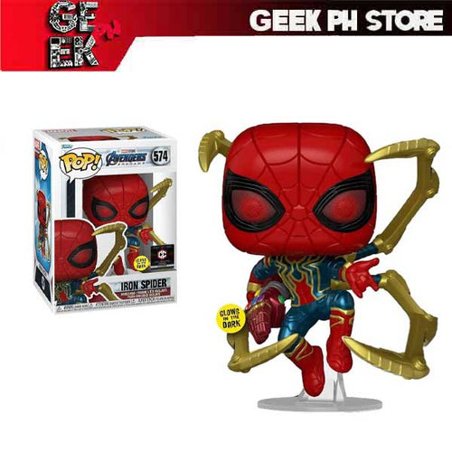 Funko Pop! Marvel: Avengers Endgame- Iron spider Glow in the Dark Chalice Collectibles Exclusive sold by Geek PH Store