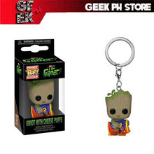 Load image into Gallery viewer, Funko POP Keychain: I am Groot - Groot w/ Cheese Puffs sold by Geek PH store