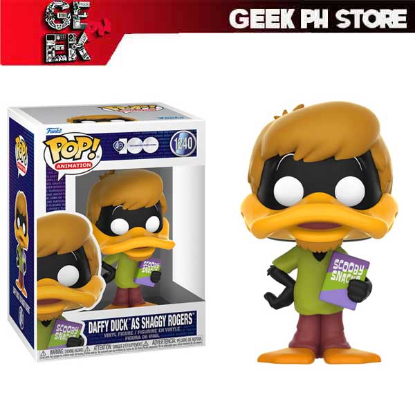 Funko Pop! Animation: Warner Bros. 100th Anniversary Looney Tunes x Scooby-Doo - Daffy Duck as Shaggy sold by Geek PH Store