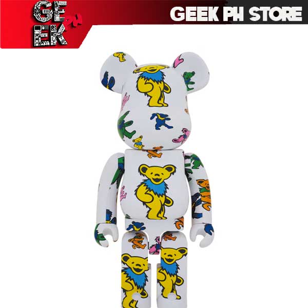 Medicom BE@RBRICK GRATEFUL DEAD (DANCING BEAR) 1000% sold by Geek PH Store