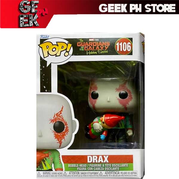 Funko Pop Marvel Guardians of the Galaxy Holiday Series - Drax by Geek PH Store