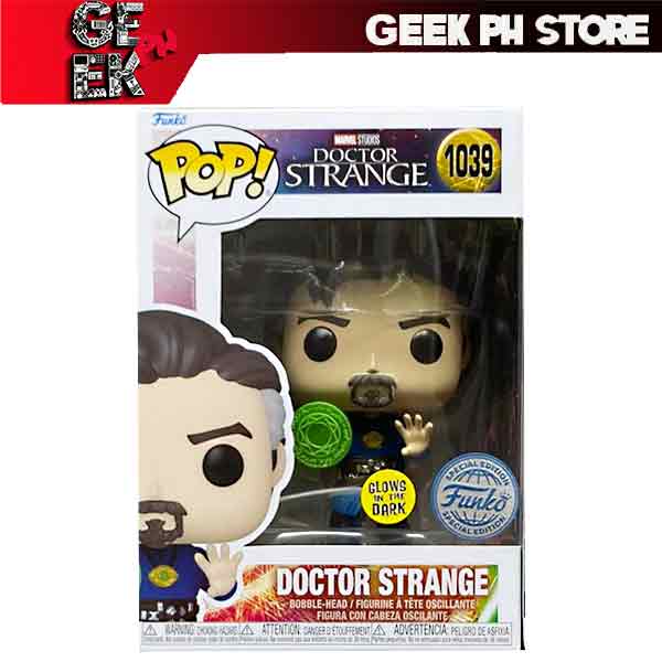 Funko Pop Marvel : Doctor Strange- Doctor Stange Glow in the Dark Special Edition Exclusive sold by Geek PH Store