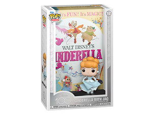 Funko Disney 100 Cinderella with Jaq Pop! Movie Poster with Case sold by Geek PH