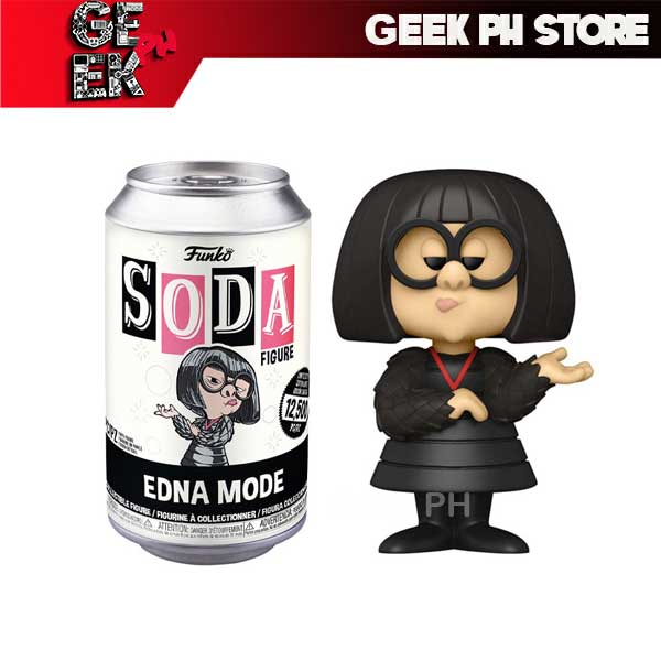 Funko Vinyl Soda - The Incredibles - Edna Mode sold by Geek PH Store
