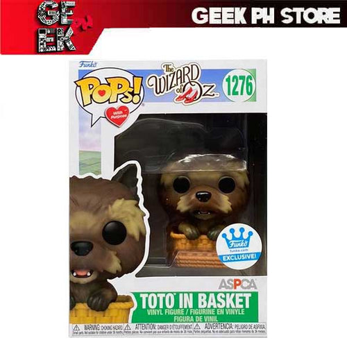 Funko POP Movies: PWP ASPCA- Toto Funko Shop Exclusive sold by Geek PH Store