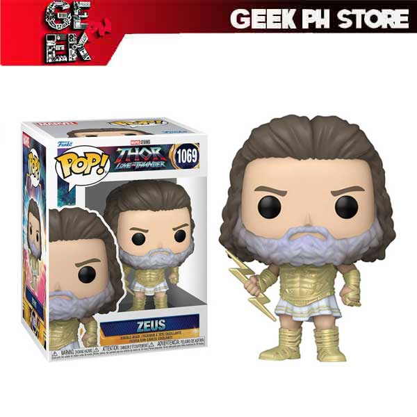 Funko Pop! Marvel: Thor: Love and Thunder - Zeus sold by Geek PH Store