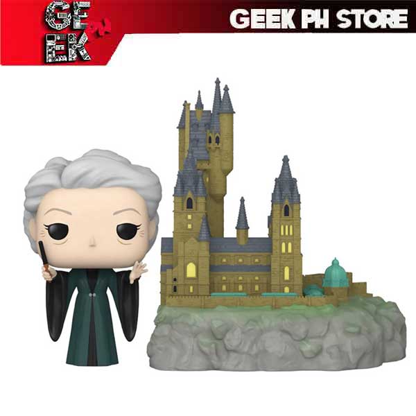 Funko Pop Town Harry Potter and the Chamber of Secrets 20th Anniversary Minerva McGonagall with Hogwarts sold by Geek PH Store