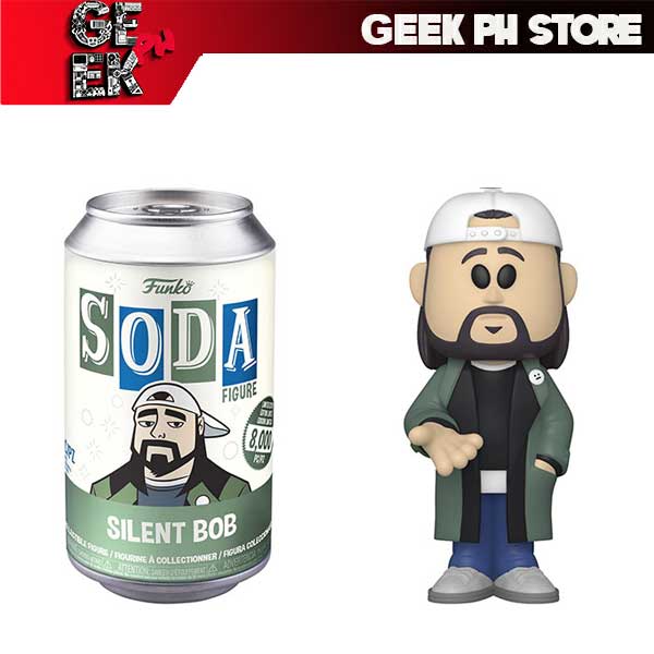 Funko Vinyl Soda Jay & Silent Bob - silent bob  sold by Geek PH Store