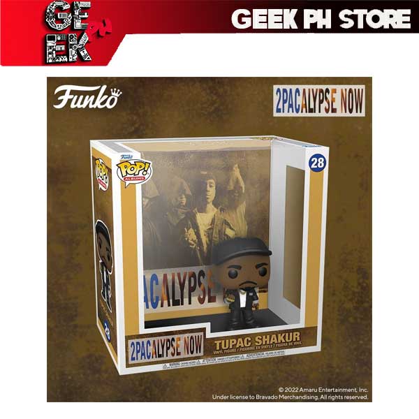 新品 FUNKO POP! ALBUMS: 2PACALYPSE NOW Funko POP! Albums: Tupac Shakur - 2pacalypse Now #28 (Pre
