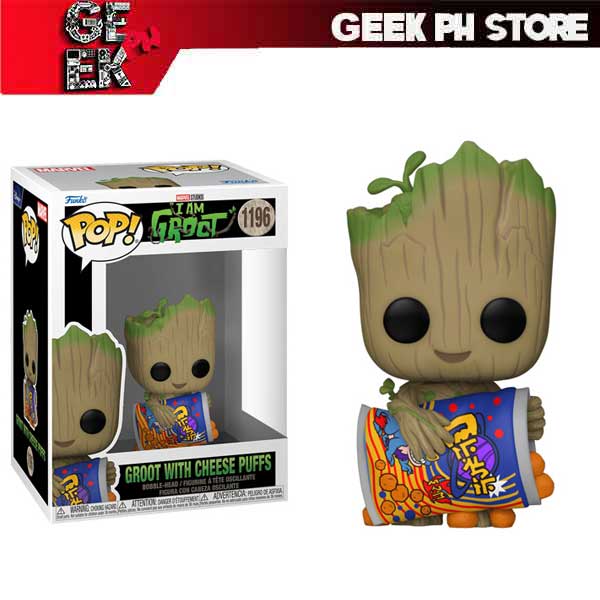 Funko POP Marvel : I am Groot - Groot w/ Cheese Puffs sold by Geek PH store