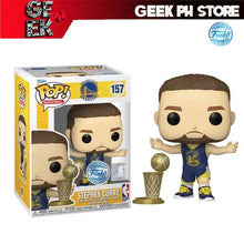 Load image into Gallery viewer, Funko POP! Basketball: NBA - Stephen Curry with Trophy #157 Special Edition Exclusive sold by Geek PH Store