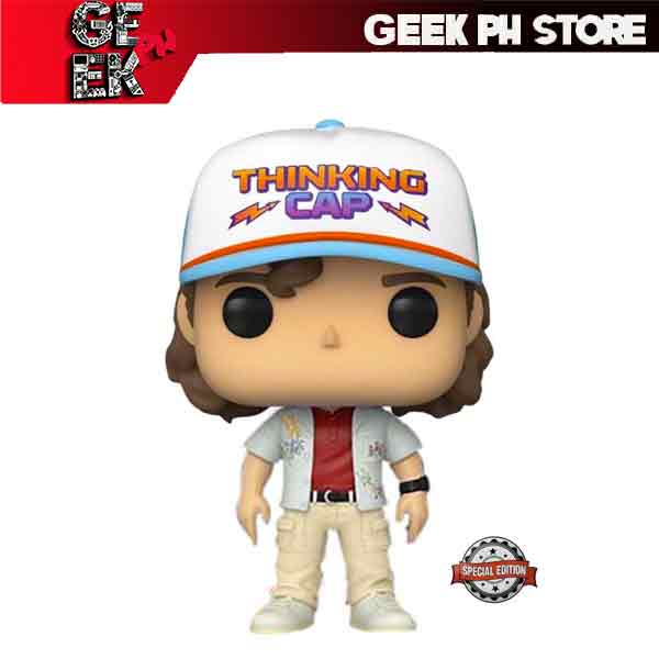 Funko Pop Stranger Things Season 4 - Dustin with Dragon Shirt Special Edition Exclusive sold by GeekPH Store