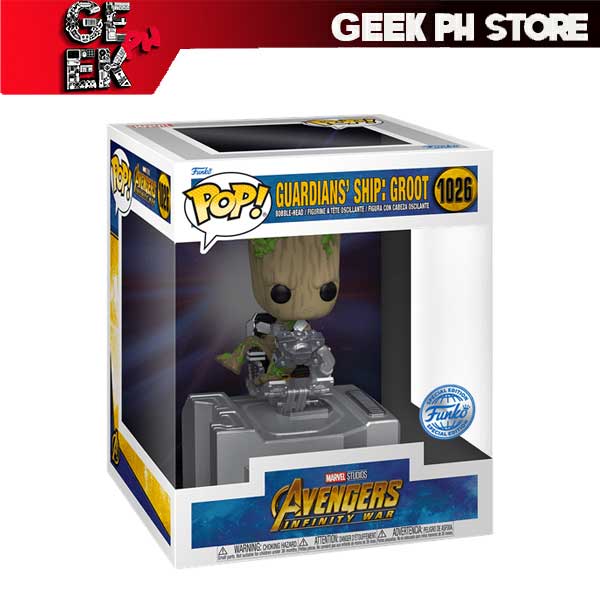 Funko Pop Deluxe Marvel - Guardians of the Galaxy Ship - Groot Special Edition Exclusive