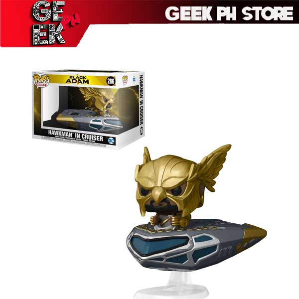 Funko POP Ride SUPDLX: Black Adam - Hawkman in Cruiser sold by Geek PH Store
