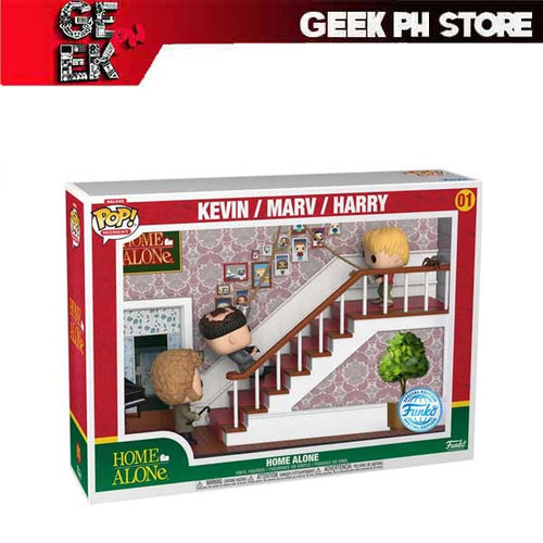Funko POP! Moments Deluxe: Home Alone - Kevin/Marv/Harry Special Edition Exclusive sold by Geek PH Store