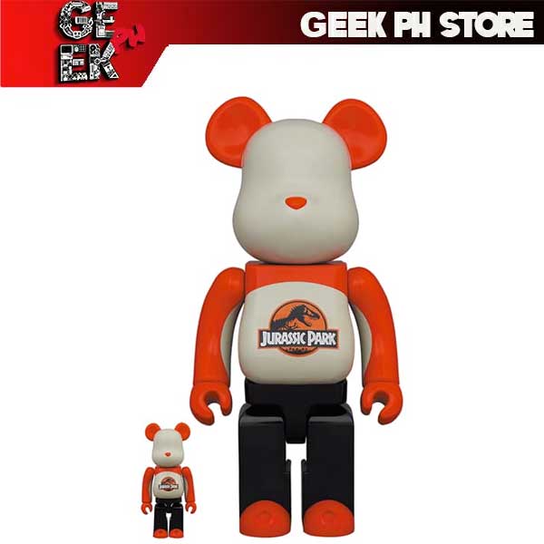 Medicom BE@RBRICK JURASSIC PARK 100% & 400% sold by Geek PH Store