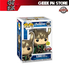 Load image into Gallery viewer, Funko Pop! Marvel Avengers Loki with Scepter Glow in the Dark Special edition Exclusive sold by Geek PH Store