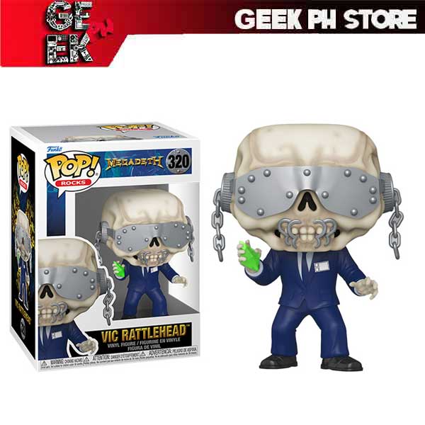 Funko Pop! Rocks: Megadeth - Vic Rattlehead sold by Geek PH store